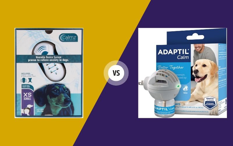 You are currently viewing Calmz Anxiety Relief System vs Adaptil Calming Diffuser 2025 – Which Is the Best Anti-Anxiety Solution for Dogs?